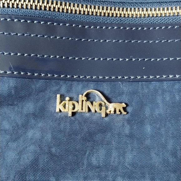 Kipling Always On Adelaide Crossbody Navy Gold - Picture 2 of 7